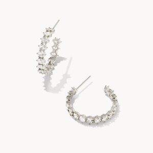 Kendra Scott Cailin Crystal Hoops